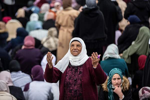 Second Friday prayer of Ramadan at Al-Aqsa