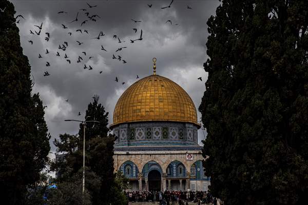 Second Friday prayer of Ramadan at Al-Aqsa