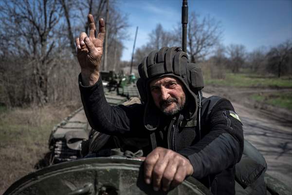 Military mobility continues amid Russia-Ukraine war in Bakhmut frontline