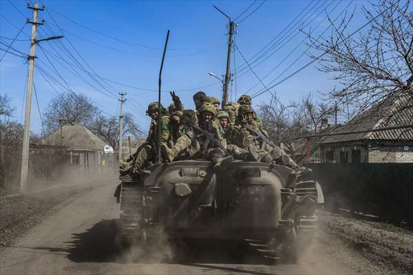 Military mobility continues amid Russia-Ukraine war in Bakhmut frontline