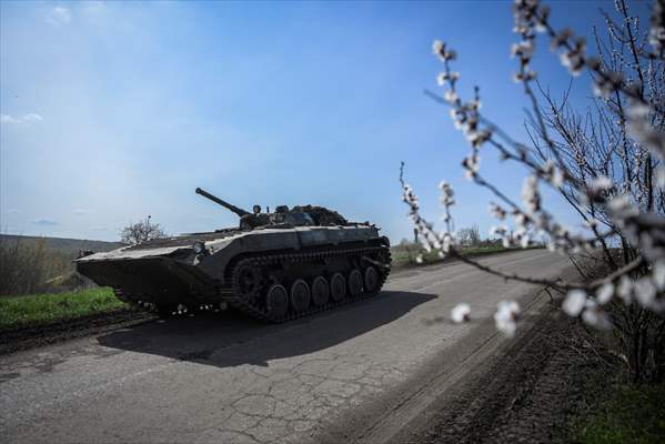 Military mobility continues amid Russia-Ukraine war in Bakhmut frontline