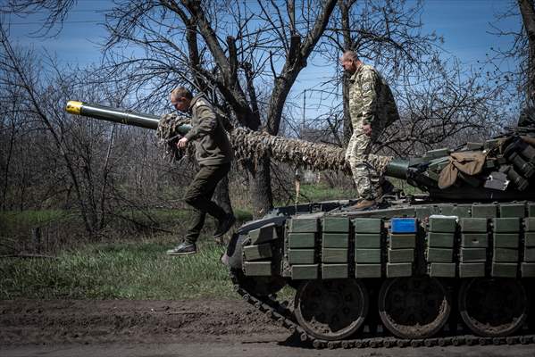 Military mobility continues amid Russia-Ukraine war in Bakhmut frontline