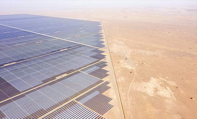 Largest solar power plant of Oman