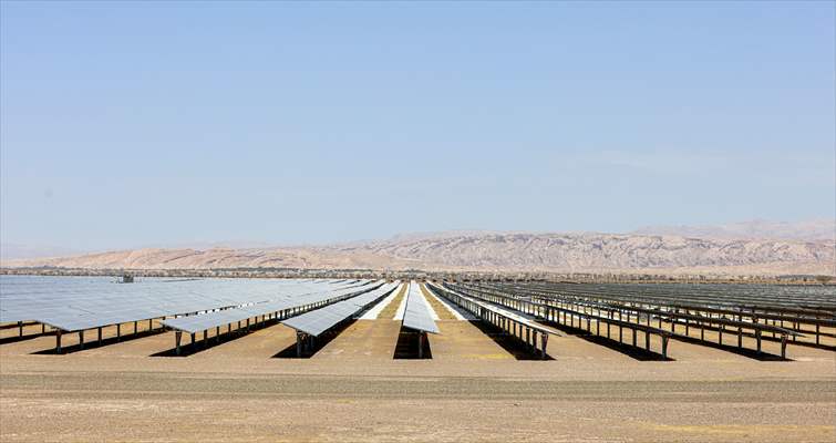 Largest solar power plant of Oman