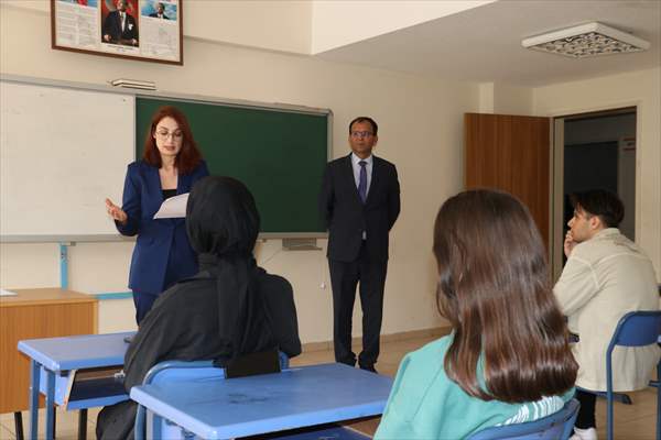Kastamonu'da lise öğrencileri Azerbaycan yolcusu