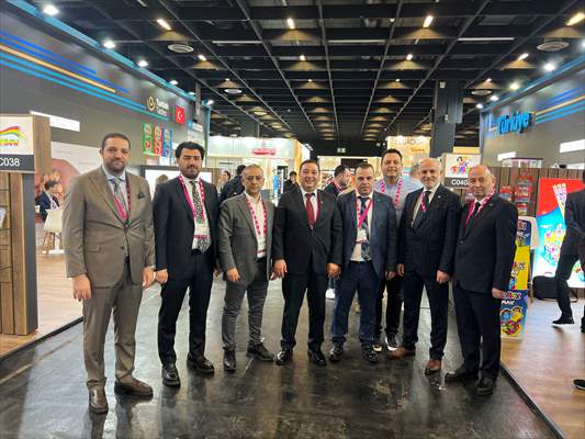 Köln Uluslararası Bisküvi, Çikolata ve Şekerleme Fuarı'na Türkiye 80 firmayla katıldı