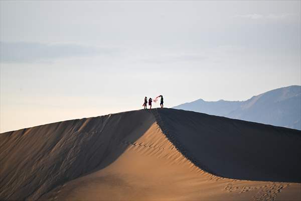 Mesquite Flat Sand Dunes in California