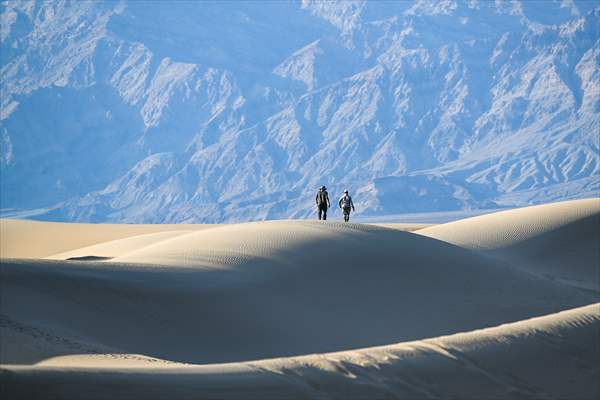 Mesquite Flat Sand Dunes in California
