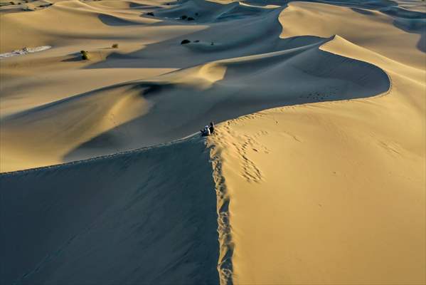 Mesquite Flat Sand Dunes in California
