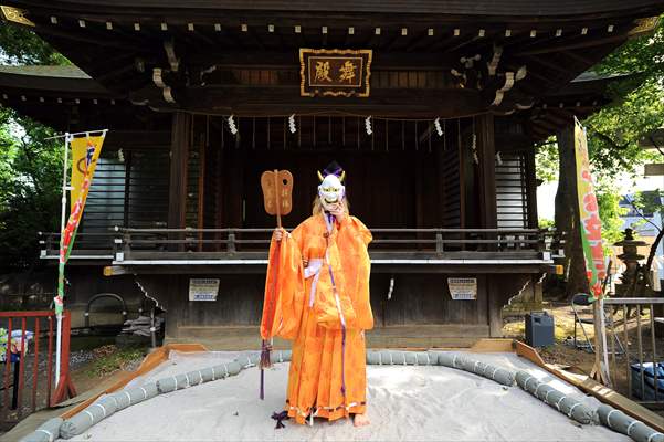 Festival of crying baby sumo in Tokyo