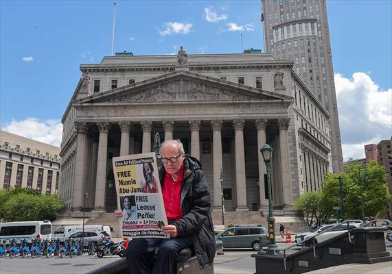 Workers march on May Day in New York City