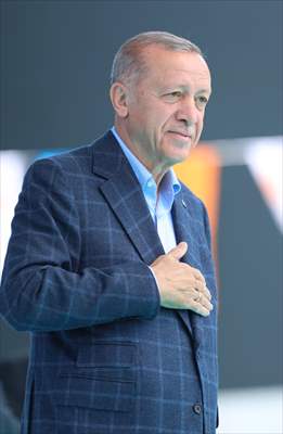 Cumhurbaşkanı Recep Tayyip Erdoğan