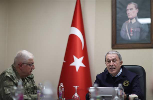 Turkish Defense Minister Hulusi Akar