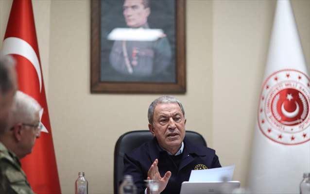 Turkish Defense Minister Hulusi Akar