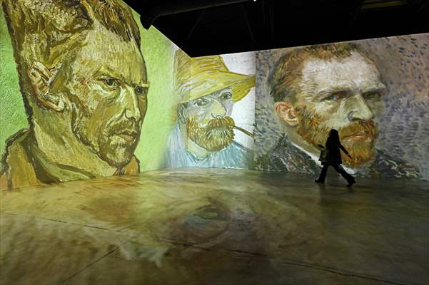 ‘Van Gogh Experience’ exhibition press preview in Milan, Italy