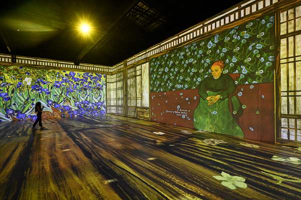 ‘Van Gogh Experience’ exhibition press preview in Milan, Italy