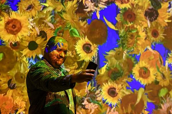 ‘Van Gogh Experience’ exhibition press preview in Milan, Italy