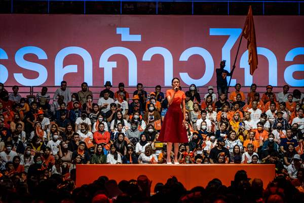 Move Forward Party Rally in Bangkok, Thailand