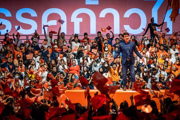 Move Forward Party Rally in Bangkok, Thailand