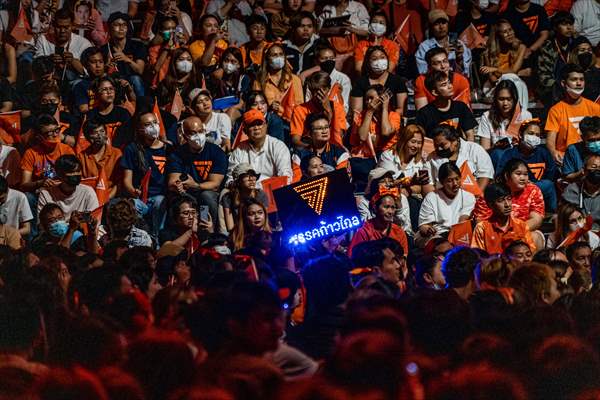 Move Forward Party Rally in Bangkok, Thailand