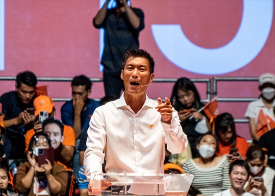 Move Forward Party Rally in Bangkok, Thailand