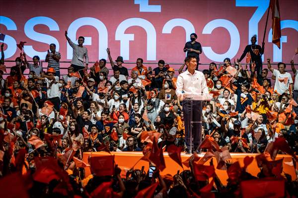 Move Forward Party Rally in Bangkok, Thailand