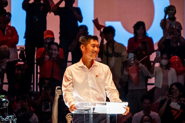 Move Forward Party Rally in Bangkok, Thailand