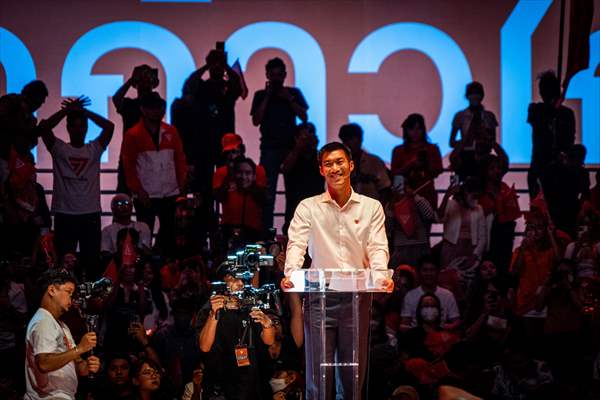 Move Forward Party Rally in Bangkok, Thailand