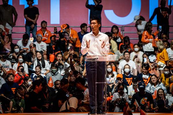 Move Forward Party Rally in Bangkok, Thailand