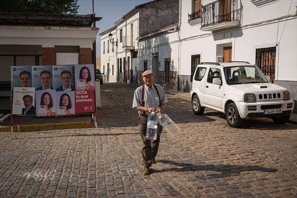 Water drought dried up reservoirs in Spain's Cordoba region