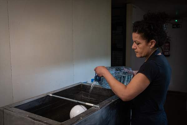 Water drought dried up reservoirs in Spain's Cordoba region