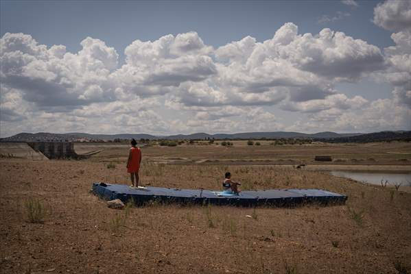 Water drought dried up reservoirs in Spain's Cordoba region