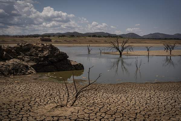 Water drought dried up reservoirs in Spain's Cordoba region