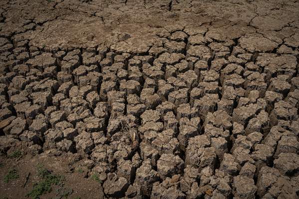 Water drought dried up reservoirs in Spain's Cordoba region