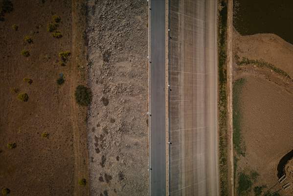 Water drought dried up reservoirs in Spain's Cordoba region