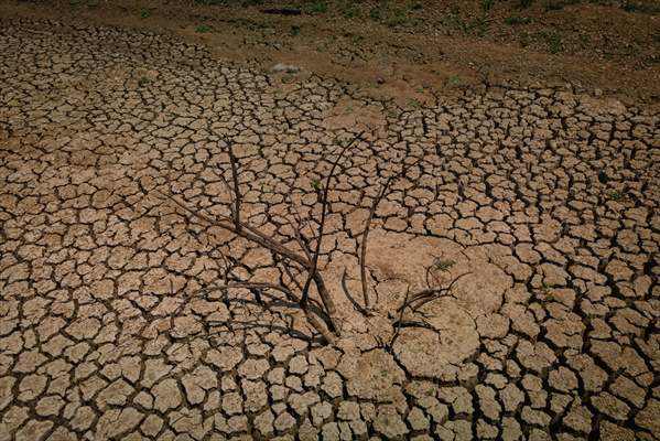 Water drought dried up reservoirs in Spain's Cordoba region