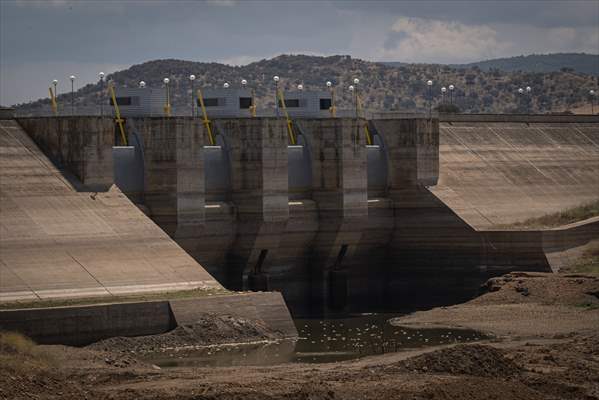 Water drought dried up reservoirs in Spain's Cordoba region