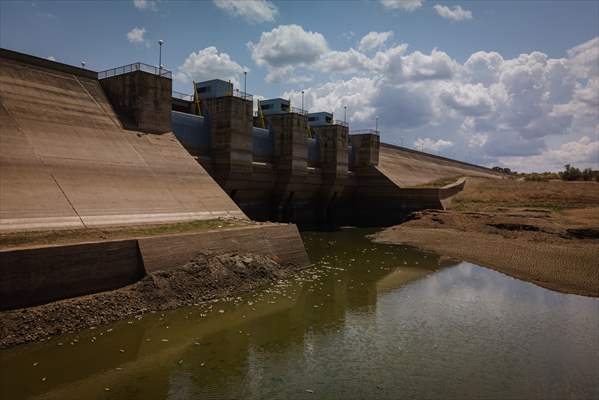 Water drought dried up reservoirs in Spain's Cordoba region