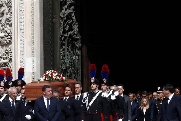 Funeral service of Silvio Berlusconi