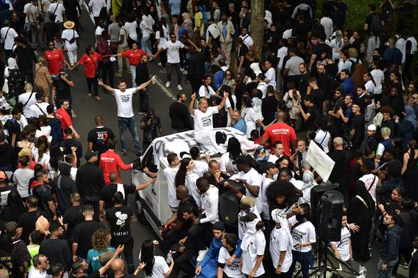 Protest to Nahel killed by police in Paris