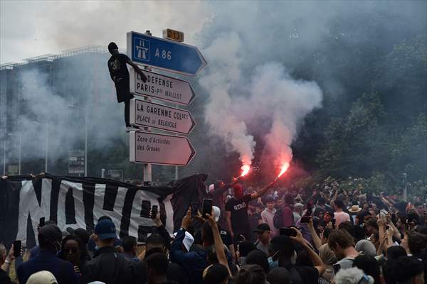 Protest to Nahel killed by police in Paris