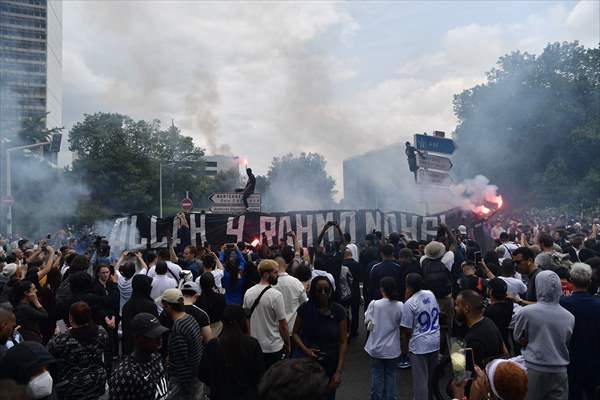 Protest to Nahel killed by police in Paris