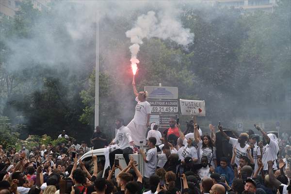 Protest to Nahel killed by police in Paris