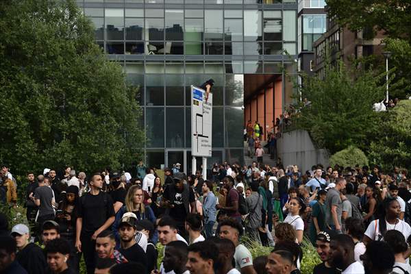 Protest to Nahel killed by police in Paris