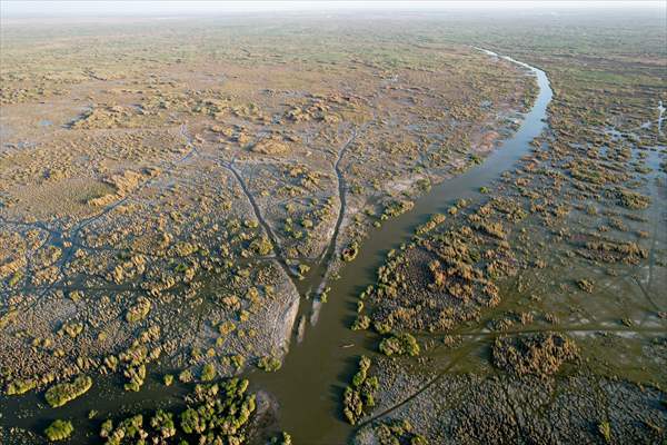 Mesopotamian Marshes under the threat of drought