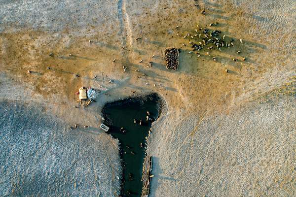 Mesopotamian Marshes under the threat of drought