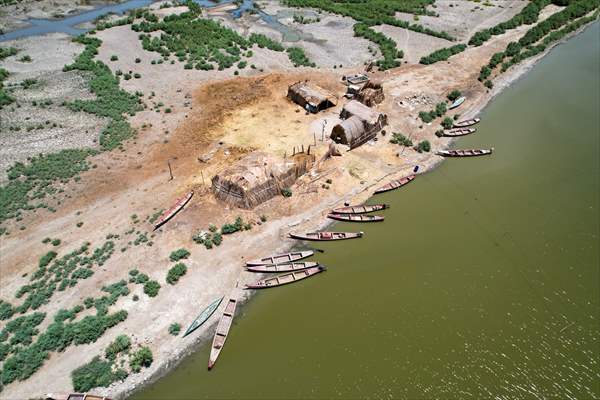 Mesopotamian Marshes under the threat of drought