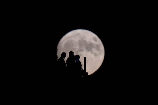 Supermoon in Ankara