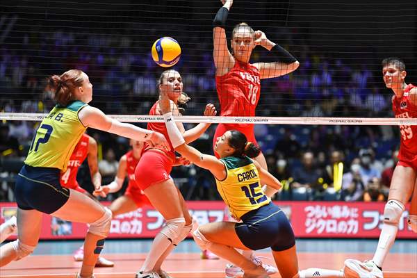 Turkiye v Brazil - 2023 FIVB Volleyball Women's Olympic Qualification Tournaments