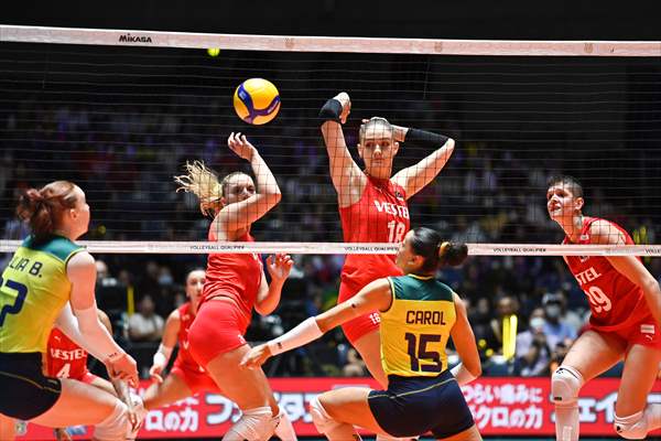 Turkiye v Brazil - 2023 FIVB Volleyball Women's Olympic Qualification Tournaments